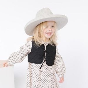 GIGI PIP X CARA LOREN PENCIL BRIM HAT - HEATHER GREY - 53 cm